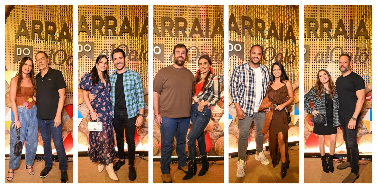 Beto e Lucy Bomfim, Rebeca Tannus e Daniel Fagundes, Ricardo e Michelle Drubi Mehmere, 