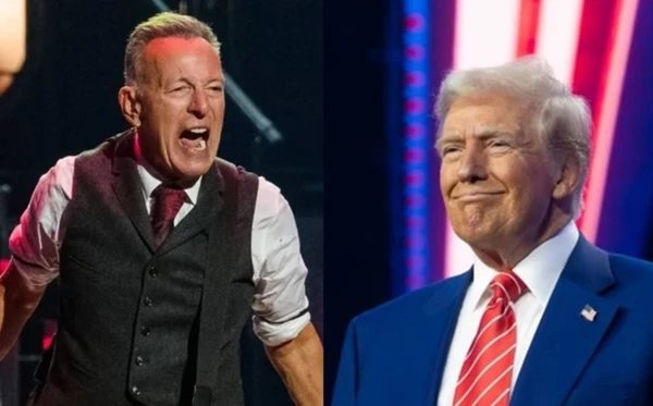 Bruce Springsteen e Donald Trump