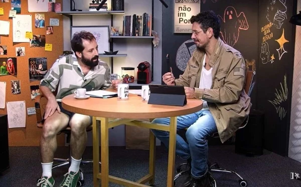 Gregório Duvivier e João Vicente de Castro