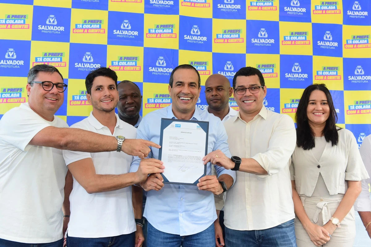 Ordem de serviço foi assinada nesta sexta-feira (16) 