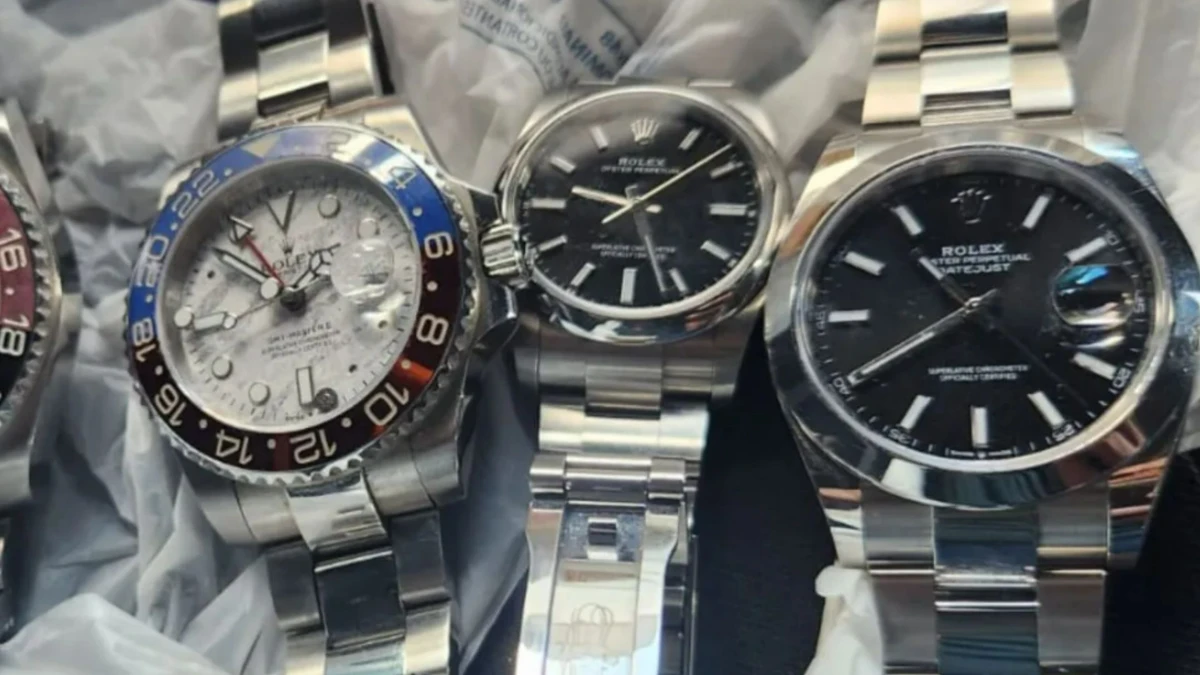 Quadrilha especializada em roubar relógios Rolex em cidades brasileiras foi desarticulada no ano passado