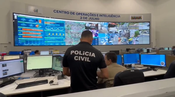 Centro de operações da polícia