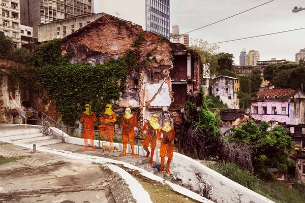 Obra da artista cambojana Sao Sreymao 