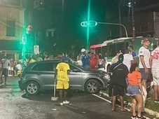 Imagem - Cinco torcedores são atropelados perto da Fonte Nova após BaVi