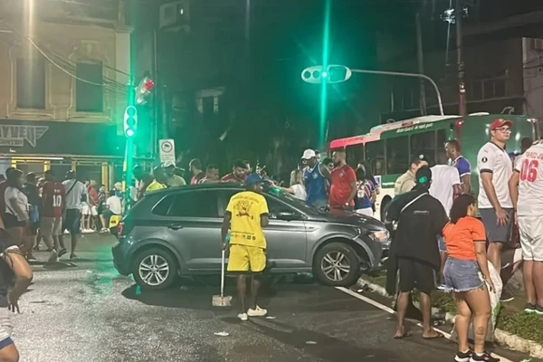 Acidente aconteceu após duelo na Fonte Nova