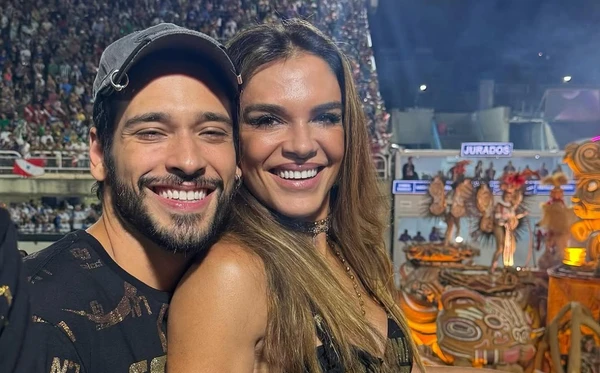 Bruno Fagundes e a mãe, a atriz Mara Carvalho