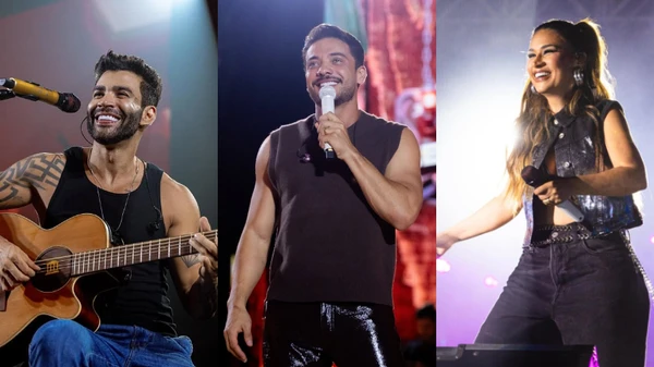 Gusttavo Lima, Wesley Safadão e Simone Mendes