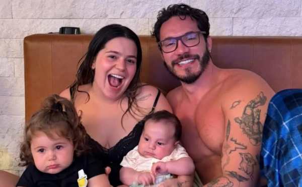 Viih Tube, Eliezer e os filhos