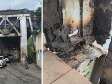 Imagem - Ponte histórica de Cachoeira corre risco, alerta Defesa Civil