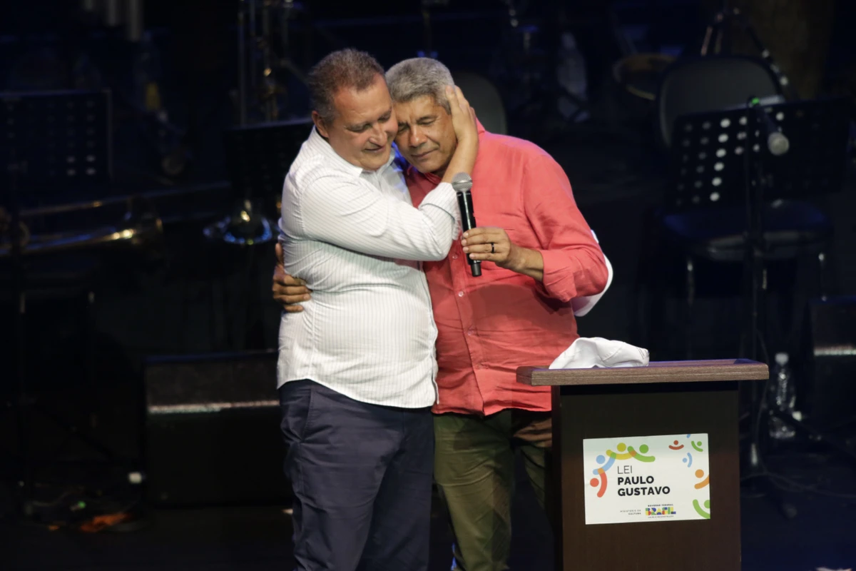 Governador da Bahia, Jerônimo Rodrigues, e ministro Rui Costa