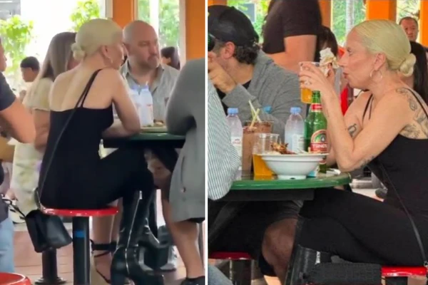 Lady Gaga é flagrada em bar em Cingapura