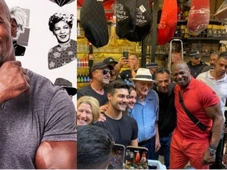 Imagem - Terry Crews come sanduíche de mortadela em visita ao Mercadão de SP: 'Quero voltar sempre!'