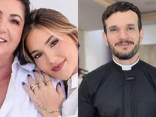 Imagem - Padre Patrick dá um 'lacre' em mãe de Virgínia Fonseca após ser chamado de biscoiteiro