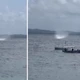 Imagem - Vídeo: nova tromba d'água é registrada no Porto da Barra
