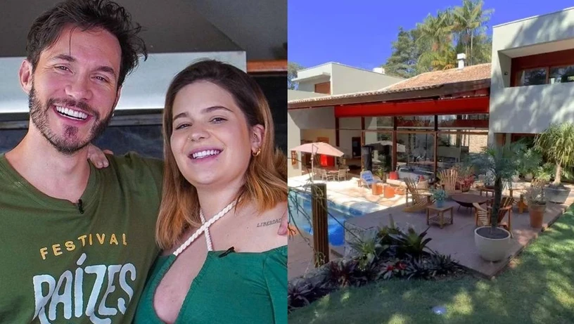 Imagem - Viih Tube e Eliezer gastam R$ 17,5 milhões em mansão com mesa de jantar de R$ 100 mil e lago artificial de R$ 1 milhão