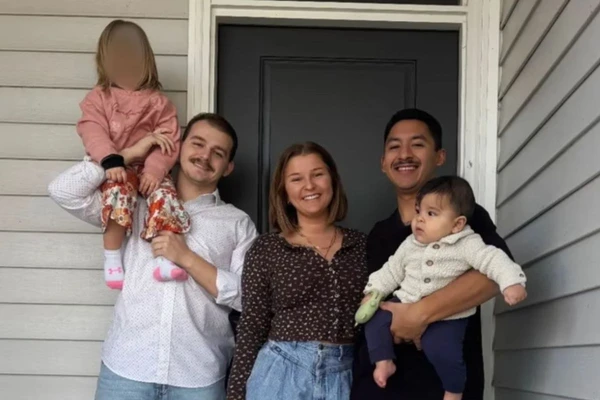 Família decidiu dividir casa