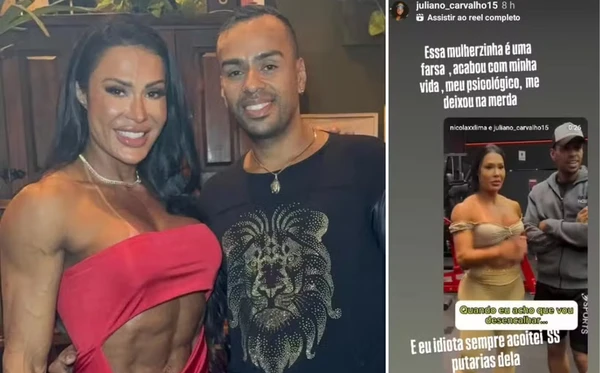 Gracyanne Barbosa e Juliano Silva Carvalho