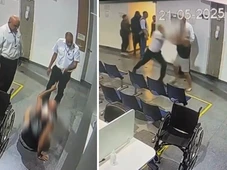 Imagem - VÍDEO: Paciente com colar cervical e em cadeira de rodas é agredido por segurança em hospital