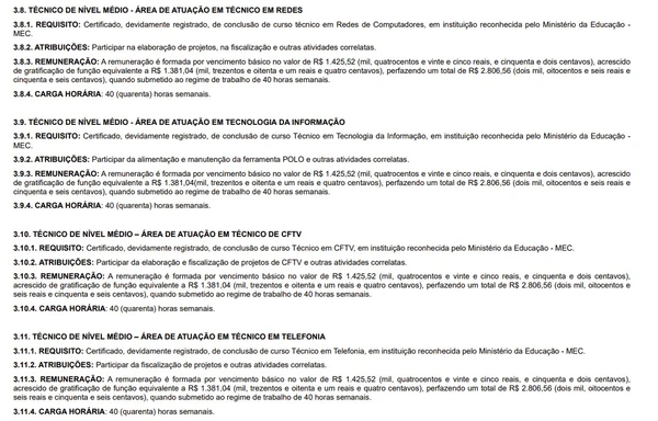 Edital da SSP mostra detalhes por SSP