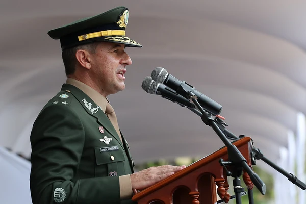 Flávio Alvarenga Filho, general de divisão do Exército por Marcos Corrêa/PR