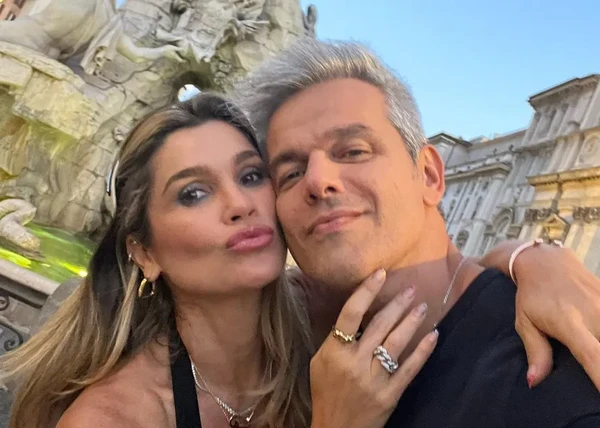 Otaviano Costa e Flávia Alessandra por Reprodução