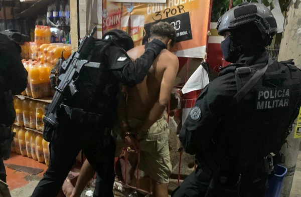 Criminoso foi preso após negociação por SSP-BA