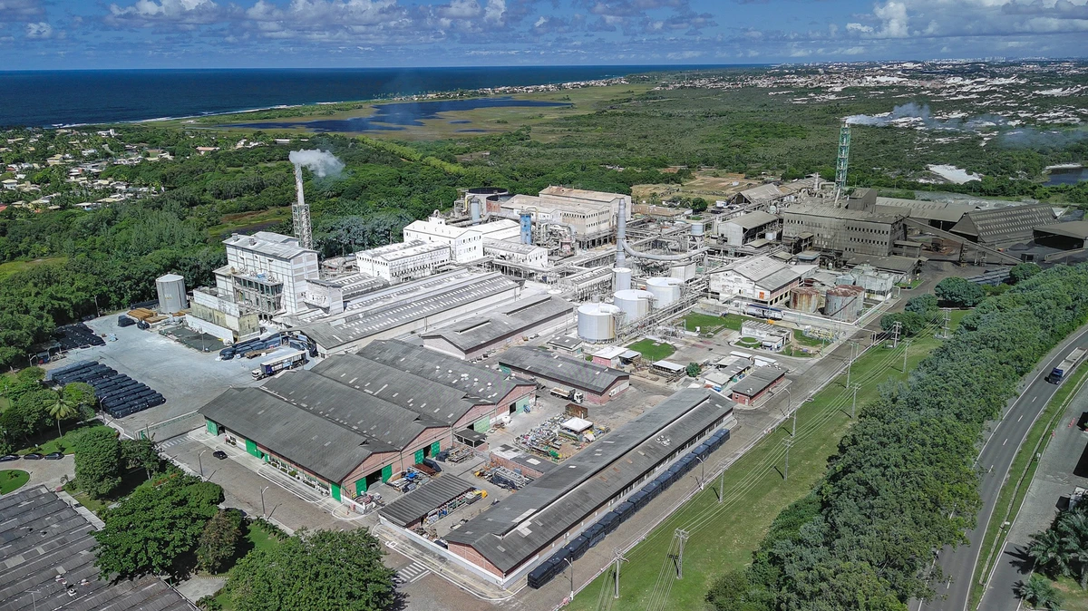 Fábrica da Tronox em Camaçari