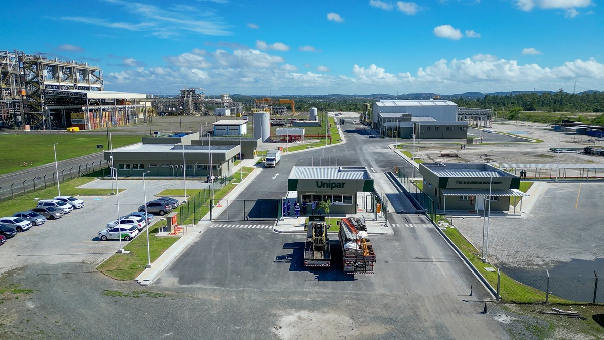 Fábrica da Unipar em Camaçari