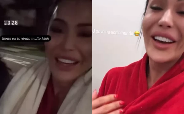Gracyanne mostrou perrengue após ficar sem água em casa