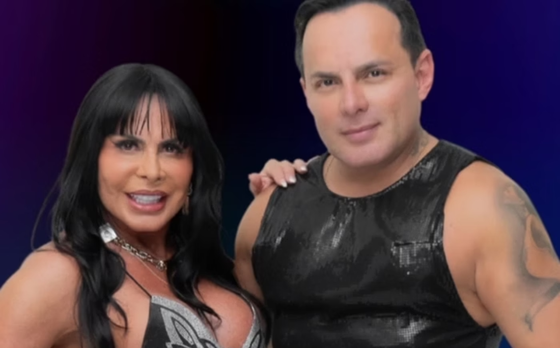 Gretchen e Esdras  por Reprodução/Instagram