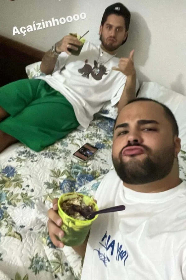 Lucas Guedez viaja com Zé Felipe para o Pará por Reprodução