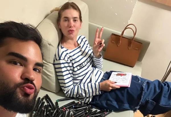 Lucas Guedez visita filha de Virginia no hospital por Reprodução / Redes Sociais