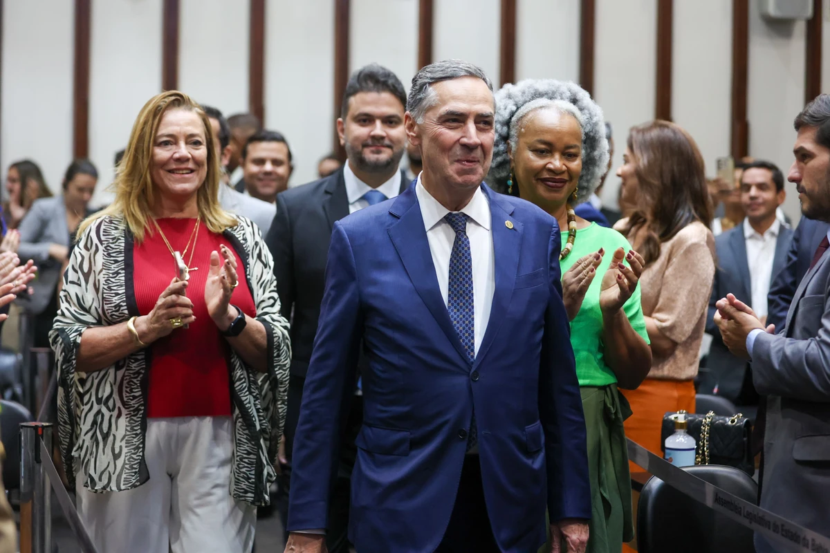Luís Roberto Barroso na Alba por Marina Silva/CORREIO