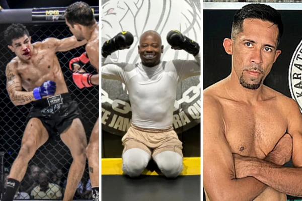 Tulio Macena, João Victor Fontoura de Oliveira e Alex de Jesus são os representantes da Bahia no Jungle Fight