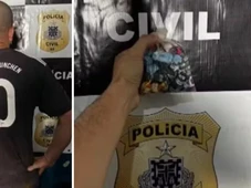 Imagem - Homem preso por estuprar crianças na Bahia foi encontrado com balas no bolso