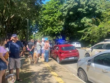 Imagem - Tiroteio em praça da Pituba cria pânico e faz adultos e crianças se jogarem no chão