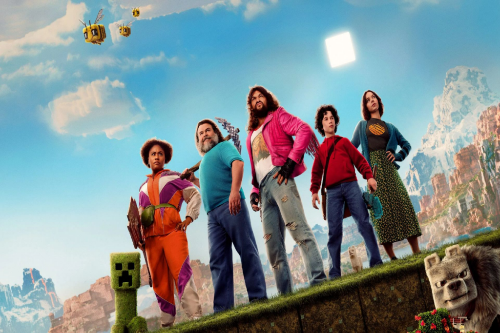 “Um filme Minecrft” mostra as aventuras e os desafios de personagens transportados para o Overworld (Imagem: Reprodução digital | WARNER BROS.)