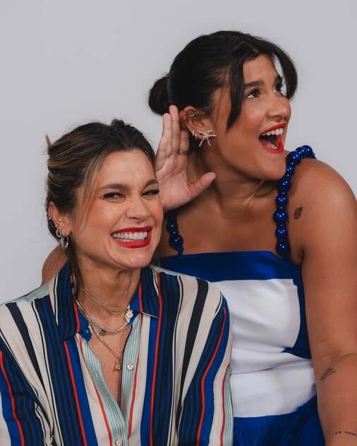 Giulia Costa e Flávia Alessandra por Reprodução