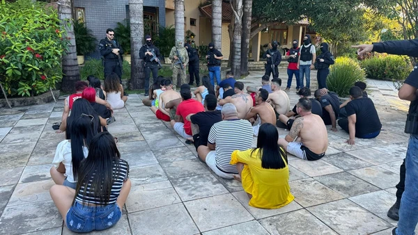 Lalazinha foi presa em festa com drogas durante operação por Reprodução
