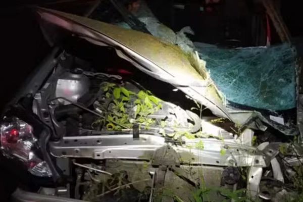 Médica morre após carro colidir com cavalo em rodovia baiana por Reprodução / PRF 