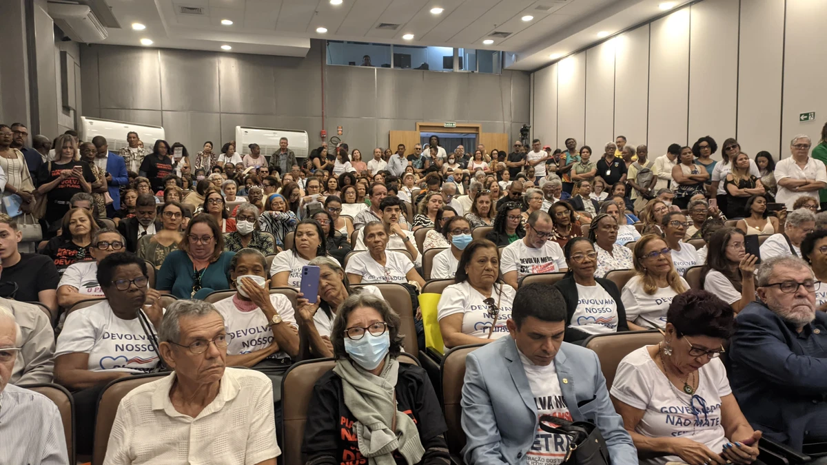 Audiência pública por melhorias no Planserv por Larissa Almeida/CORREIO