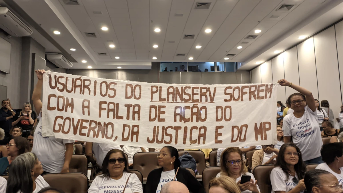 Audiência pública por melhorias no Planserv por Larissa Almeida/CORREIO