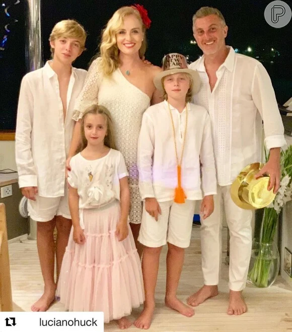 Família Huck por Reprodução