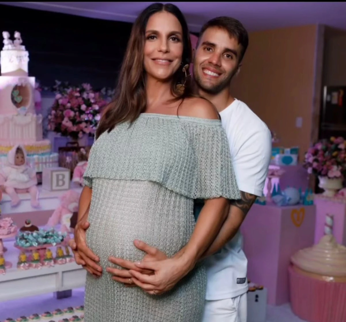 Ivete Sangalo e Daniel Cady por Reprodução