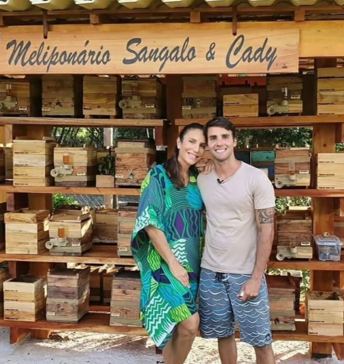 Ivete Sangalo e Daniel Cady por Reprodução
