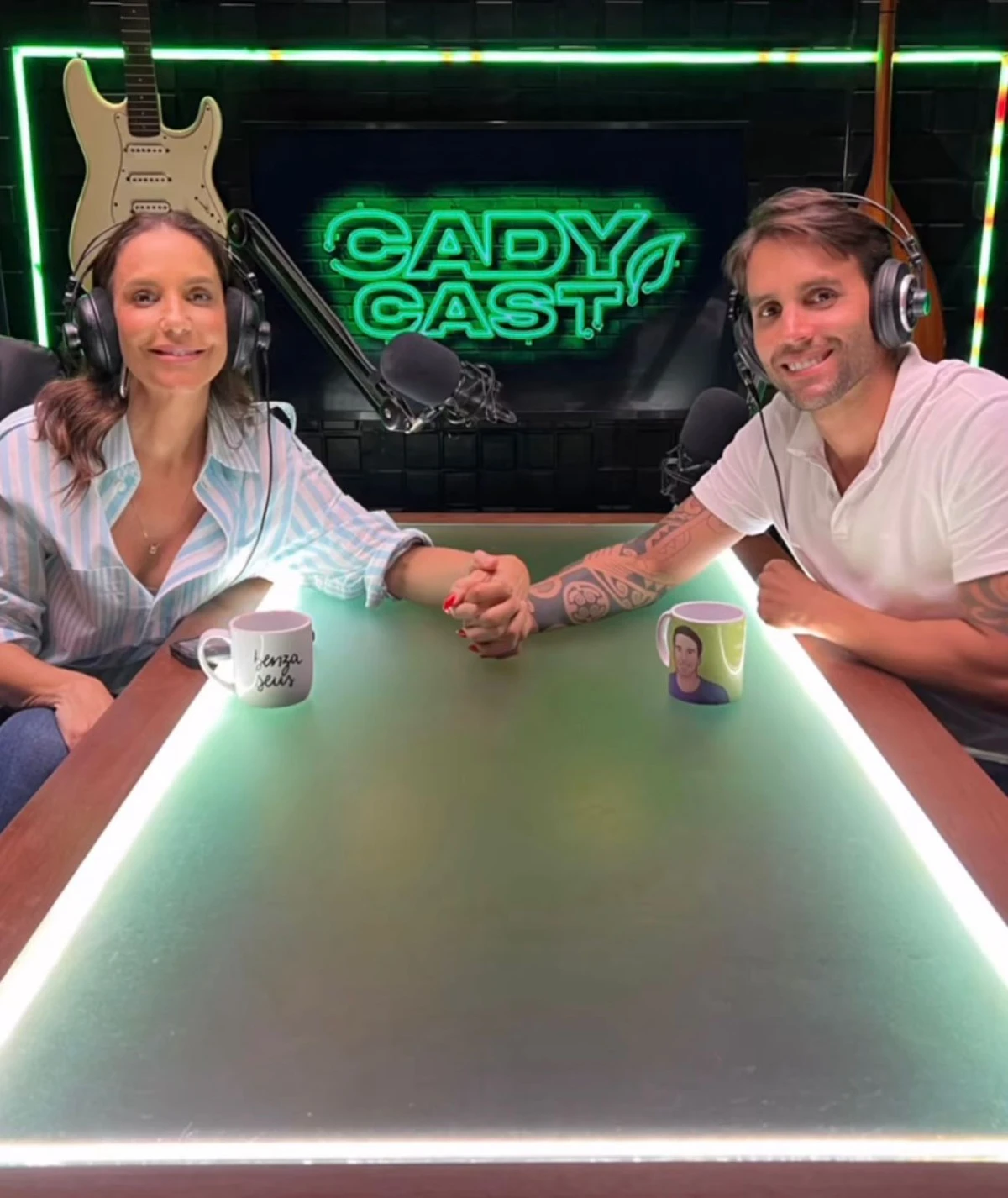 Ivete Sangalo e Daniel Cady por Reprodução