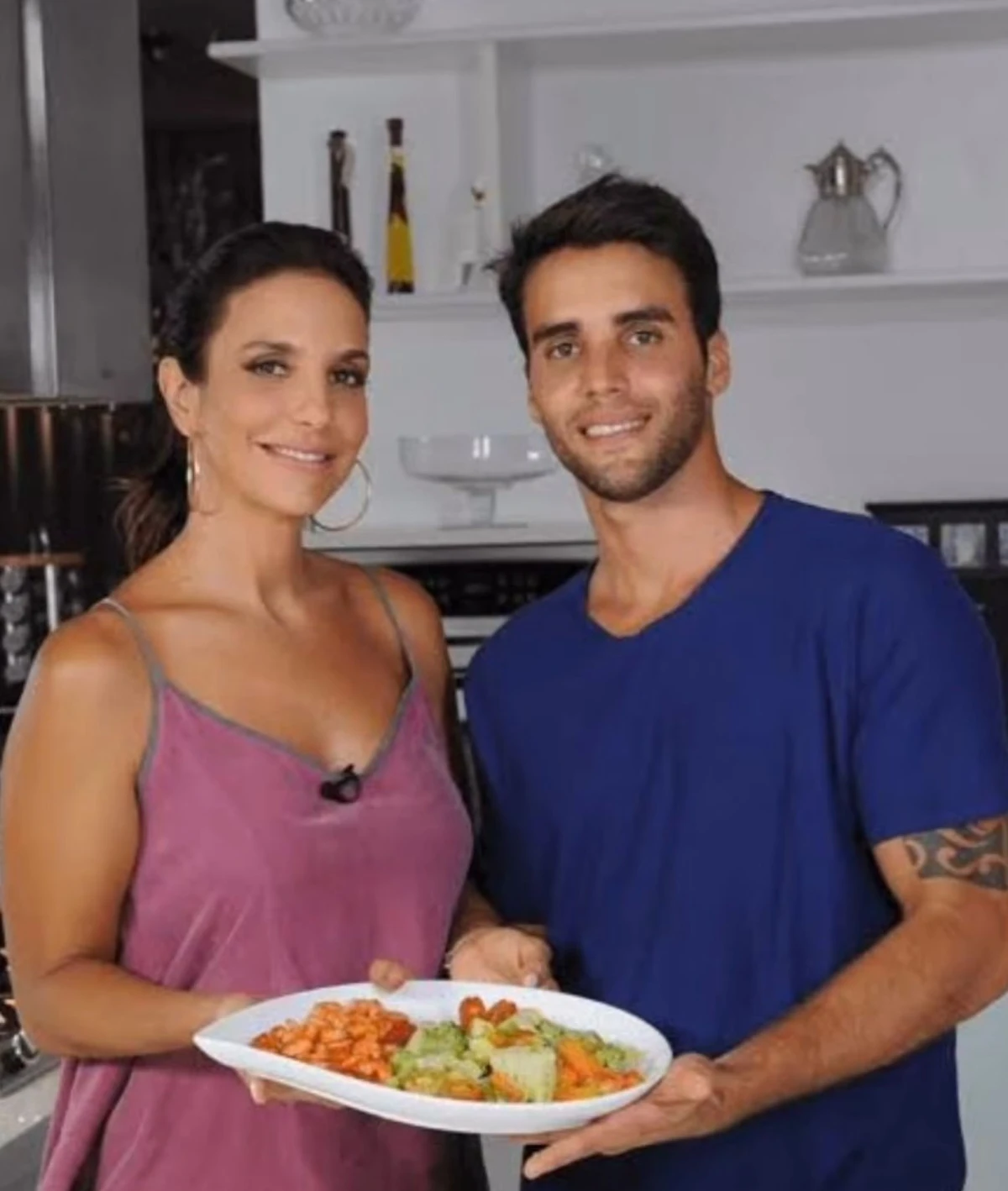 Ivete Sangalo e Daniel Cady por Reprodução