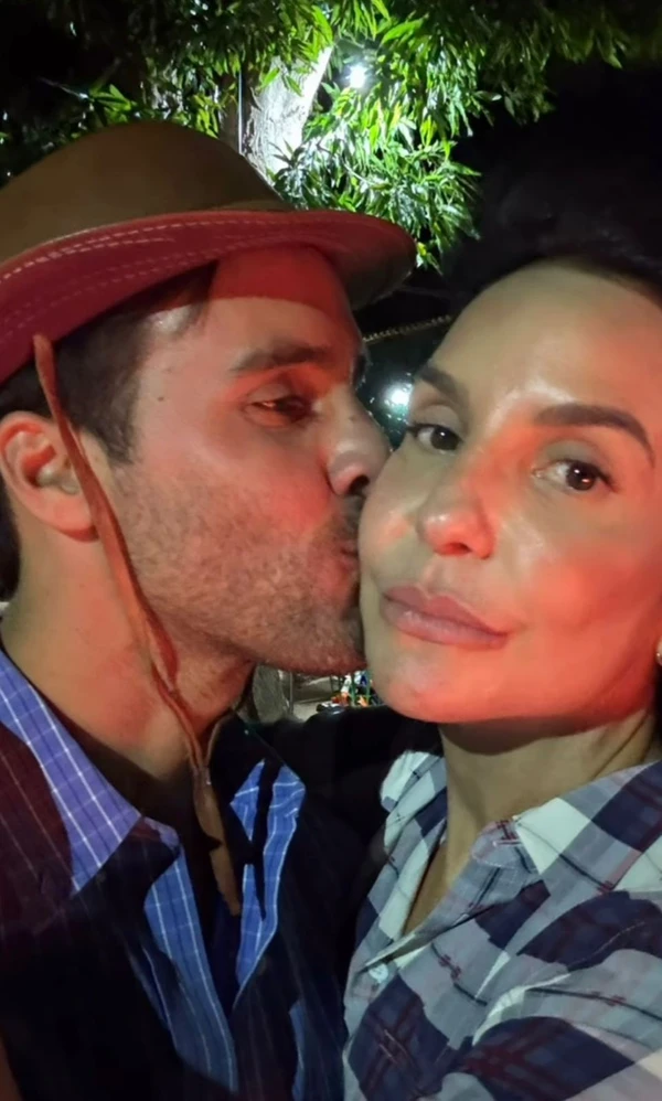 Ivete Sangalo e Daniel Cady por Reprodução