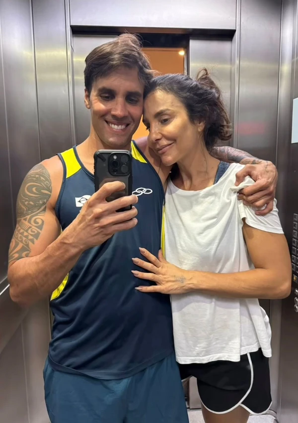 Ivete Sangalo e Daniel Cady por Reprodução