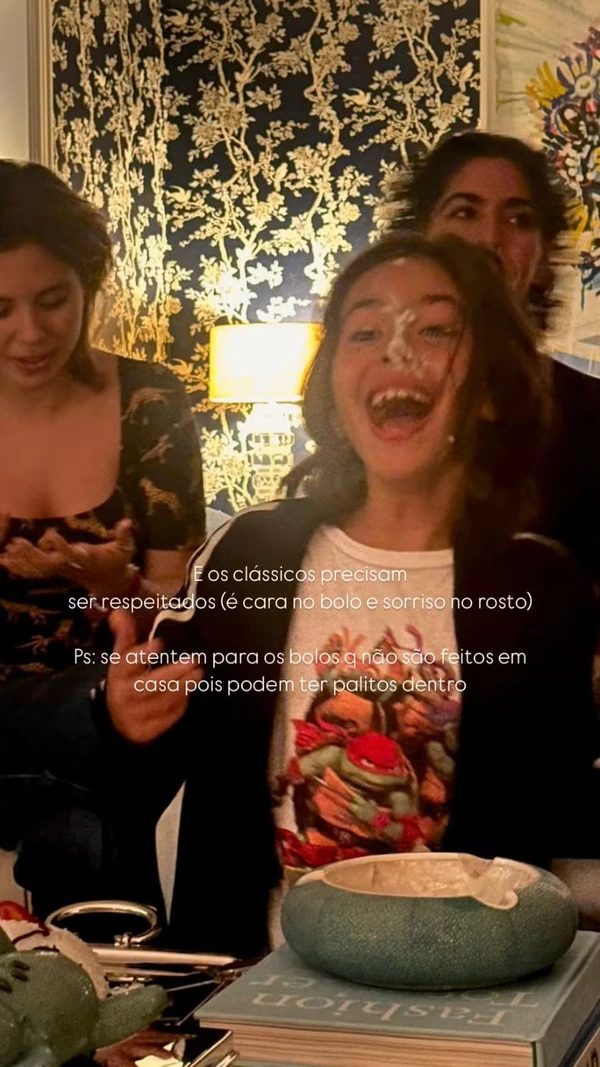 Preta Gil celebra aniversário do sobrinho com a família nos EUA por Reprodução/Instagram
